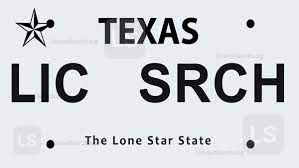 Texas License Lookup gambar png