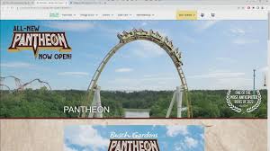 pantheon roller coaster
