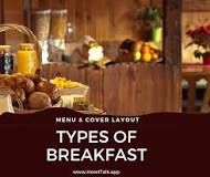How many courses are there in continental breakfast?