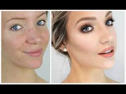 blue eyes pale skin makeup tutorial