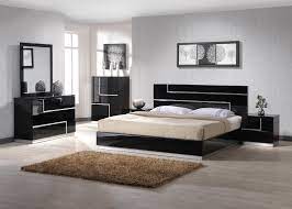 j m lucca platform bedroom set in black