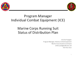 Program Manager Individual Combat Equipment Ice Marine