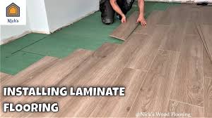 installing laminate flooring you