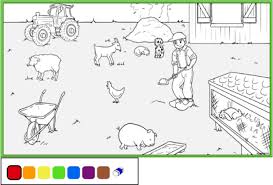 Big red barn coloring pages barn animals colouring pages. Coloring Book A New Method For Testing Language Comprehension Springerlink