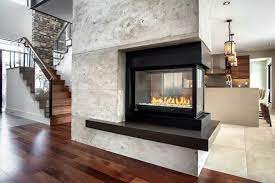 3 Sided Fireplace Fireplace Design