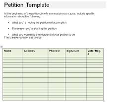 30 Petition Templates How To Write Petition Guide
