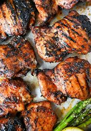 sweet and y grilled en thighs