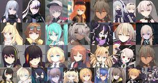 All Girls Frontline T Dolls And Units 3D Character Packs 3D Модель in  Мультяшные 3DExport