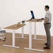 The uplift is available in standard and commercial standing desk versions (the latter has even more stability thanks to a crossbar), and those outside the us can order a unit to be shipped. All Bamboo Desktop Office Furniture Standing Desk Adjustable Uplift Desk China Office Furniture Standing Desk Made In China Com