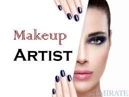 makeup artist required for salon in