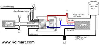 Hid Ballast Wiring Diagrams For Metal Halide And High