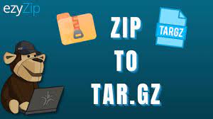 convert zip to tar gz no limits