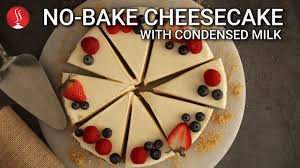 no bake cheesecake with condensed milk