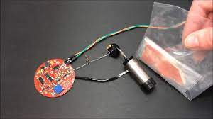 simple radiation detector embled in