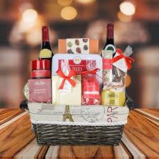 a christmas in france gift basket