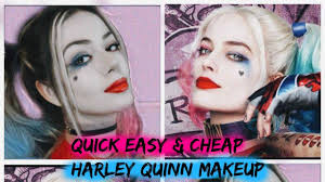 harley quinn makeup tutorial