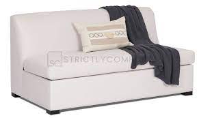Bronte Armless Double Sofa Bed Small