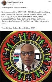 Check spelling or type a new query. Biafra Ipob S Nnamdi Kanu Makes Unmissable Anno Allnews Nigeria
