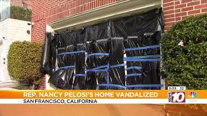 The house could vote this week to impeach president donald trump over the capitol insurrection, but may wait to send articles to the senate. Nancy Pelosi S House Vandalized On New Year S Day Whec Com