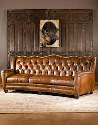 wellington tufted leather sofa fine