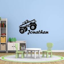Big Truck Wall Decal Personalized Big