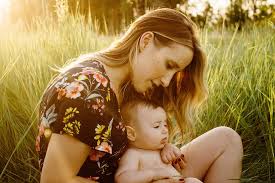 Image result for mom and baby in grass