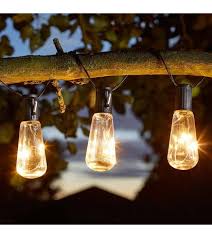 Vintage Lightbulb Solar String Lights