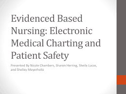 Ppt Evidenced Based Nursing Electronic Medical Charting