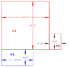 determine square fooe for flooring