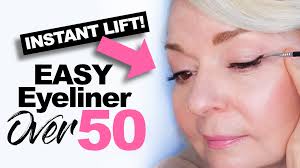 easy eyeliner tutorial over 50 pretty