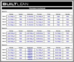 free workout log template that s