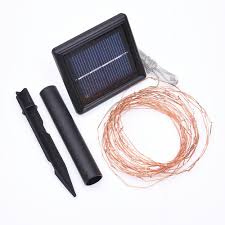 Hampton Bay Solar 75 Light 25 Ft Integrated Led Copper Wire