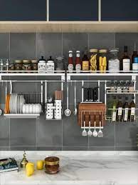 Stainless Steel Kitchen Shelf Rack Wall