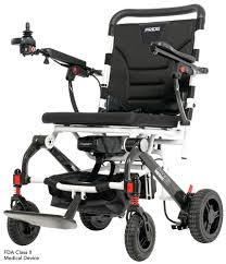 pride jazzy carbon travel power wheelchair easily fold for transport ultra lightweight carbon frame front suspension 300 lb weight capacity