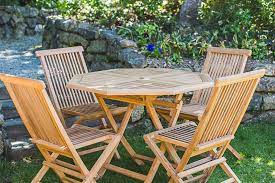 4 Seater Patio Set Teak 4 Seat Garden