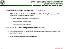Ppt Cio G6 Presentation To Army Configuration Control
