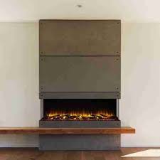 Simplifire Electric Fireplace 3 Sided