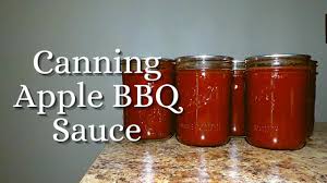 canning apple bbq sauce canning