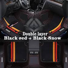 custom made leather auto car floor mats