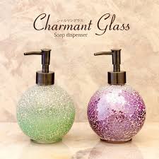 Glass Charmant Glass Soap Dispenser