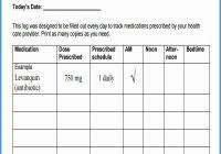 Unique Images Of Medication Administration Record Template Free