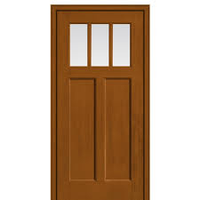 Craftsman Style Entry Door