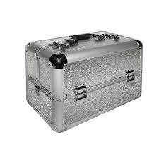 aluminum makeup case jewelry cosmetic