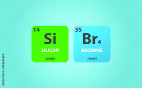 silicon terabromide sibr4 molecule