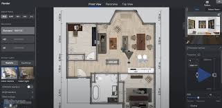 3d coohom floor plan render