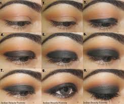 smokey black eye makeup tutorial with