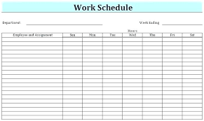 Daily Routine Schedule Template Plan 2 Child Care Family Day