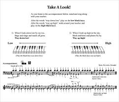 Sample Piano Notes Chart 8 Documents In Pdf