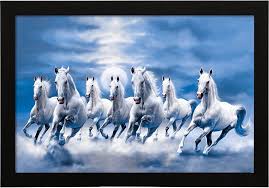 running seven horses hd wallpaper