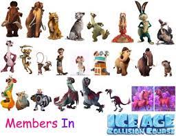 Ice age series is always evolving whether its characters or its story. Ice Age Collision Course Characters The Ice Age Fanon Wiki Fandom